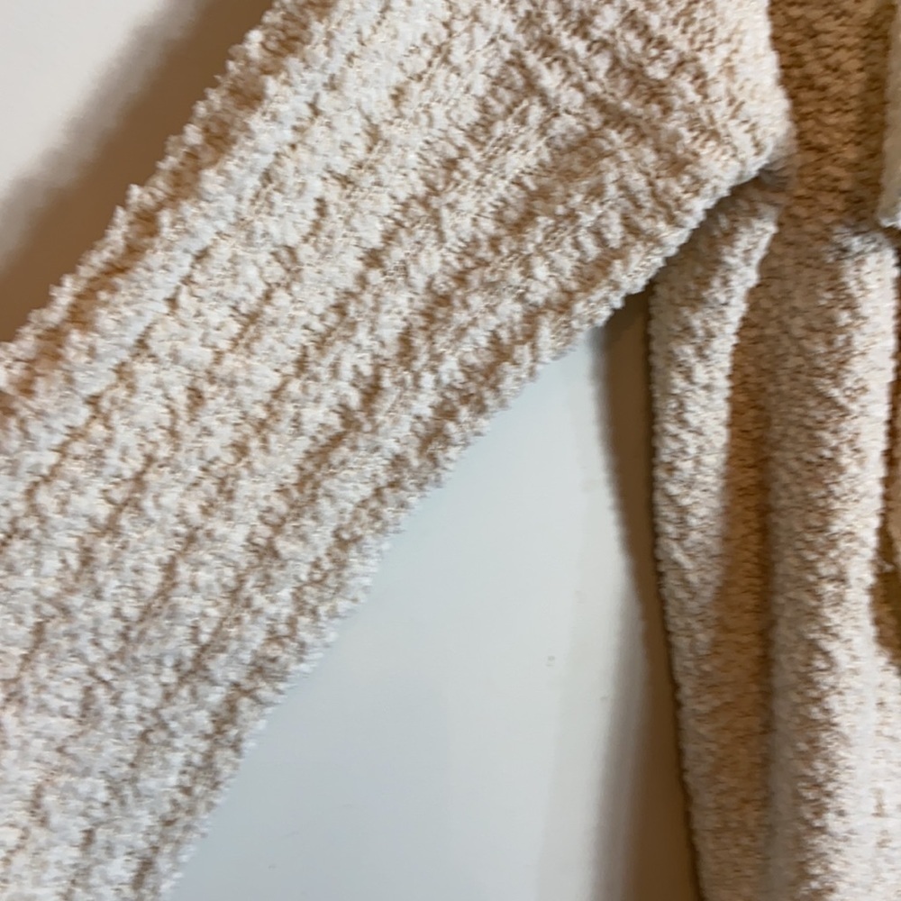 Pol oversized open front cream cardigan - Picture 5 of 5